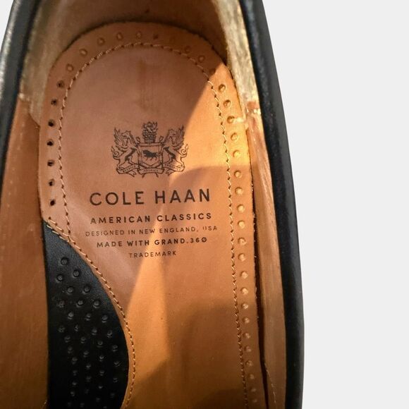 Cole Haan American Classics Men’s Black Leather Penny Loafers Size 8.5 M main image 4